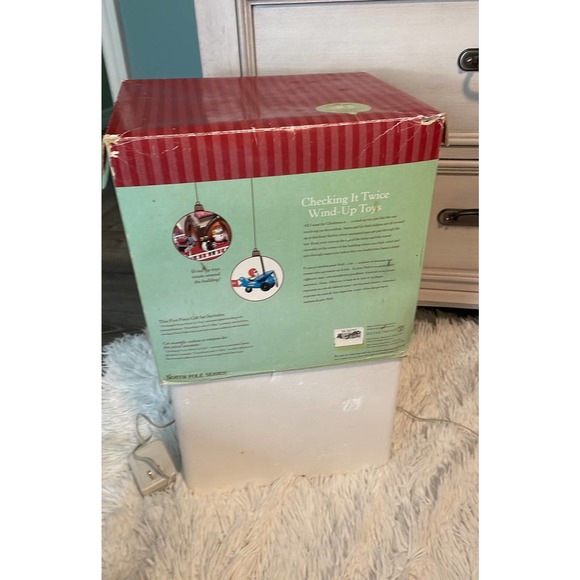 Retired Department 56 Checking it Twice Wind Up Toys - Picture 10 of 13